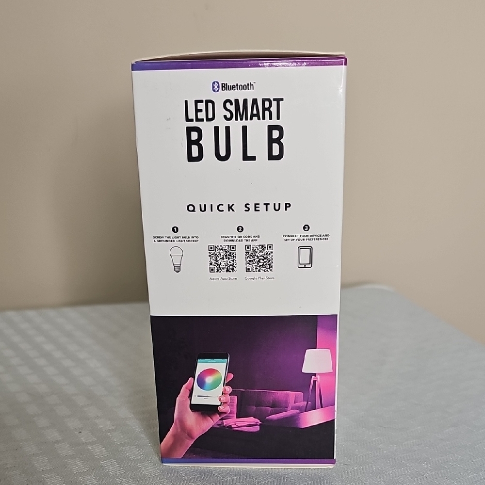 Bluetooth LED Smart Bulb - Multi-color Function - Picture 2 of 4